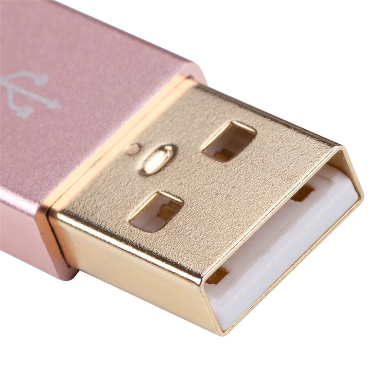 MOMAX Elite Woven 1M Reversible Micro USB Data Sync Charging Cable for Samsung Sony HTC - Rose Gold Color-9