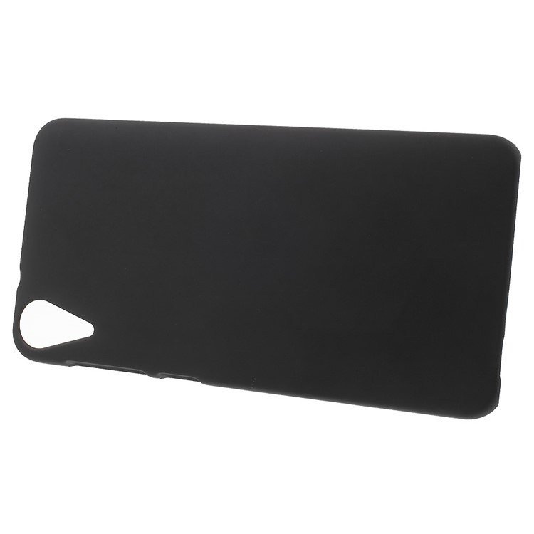 For HTC Desire 825 Rubberized Hard Case Cover Shell - Black-2