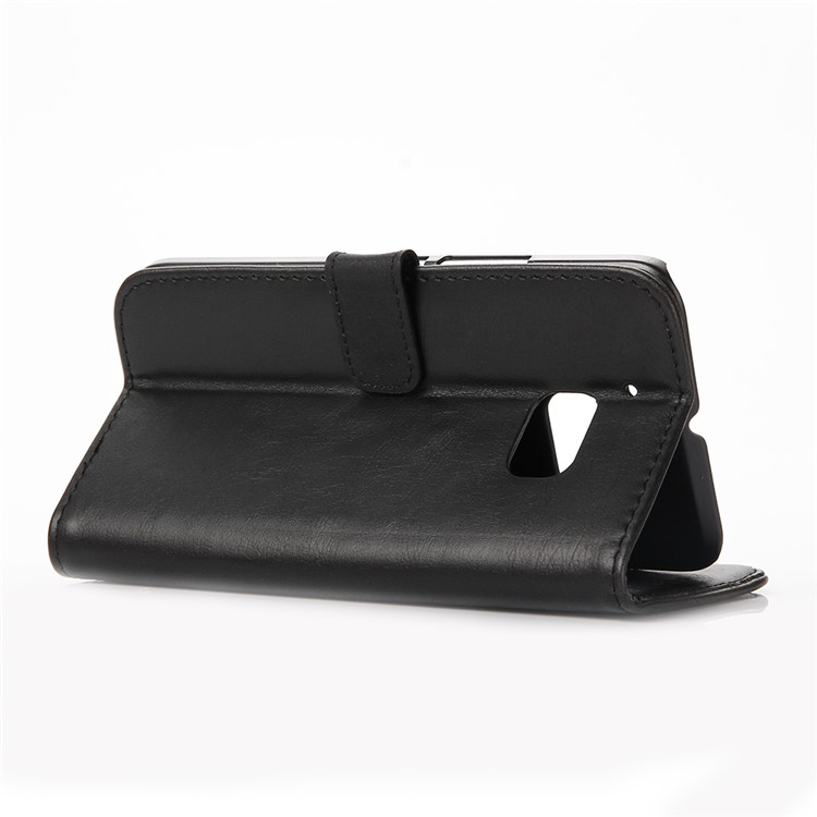 Crazy Horse Leather Wallet Case for HTC 10/Lifestyle - Black-4