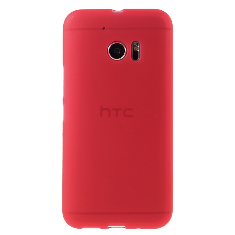 Double-sided Frosted TPU Cover Case for HTC 10 /10 Lifestyle - Red-2