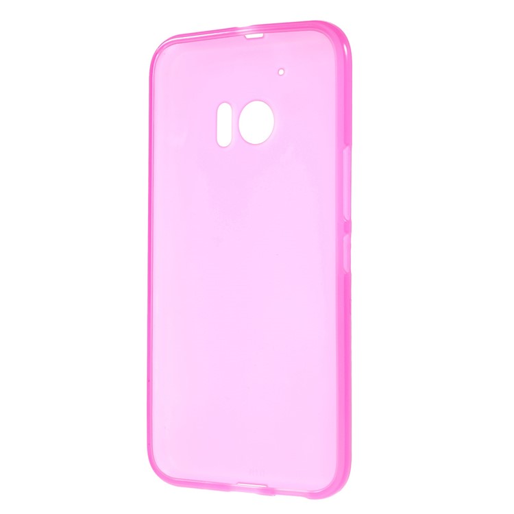 Double-sided Frosted TPU Gel Case for HTC 10 /10 Lifestyle - Rose-3