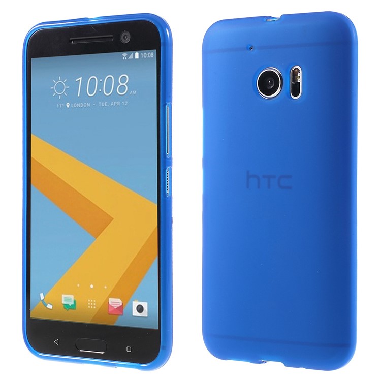 Double-sided Frosted TPU Cover Case for HTC 10 /10 Lifestyle - Blue-1