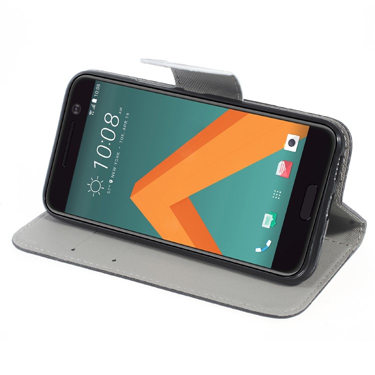 Wallet Stand Leather Flip Case for HTC 10 / 10 Lifestyle - Angry Face-3