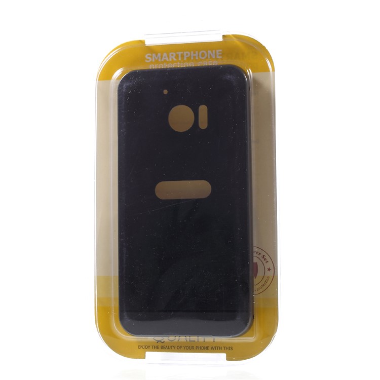 Metal Frame Brushed Acrylic Back Shell for HTC 10/Lifestyle - Black-8