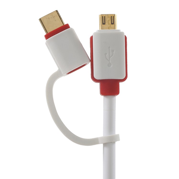 Type-C USB + Micro USB Charging Cable for Samsung LG Sony Huawei-3