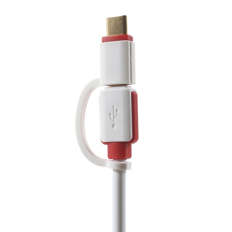 Type-C USB + Micro USB Charging Cable for Samsung LG Sony Huawei-6