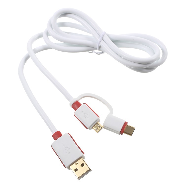 Type-C USB + Micro USB Charging Cable for Samsung LG Sony Huawei-7