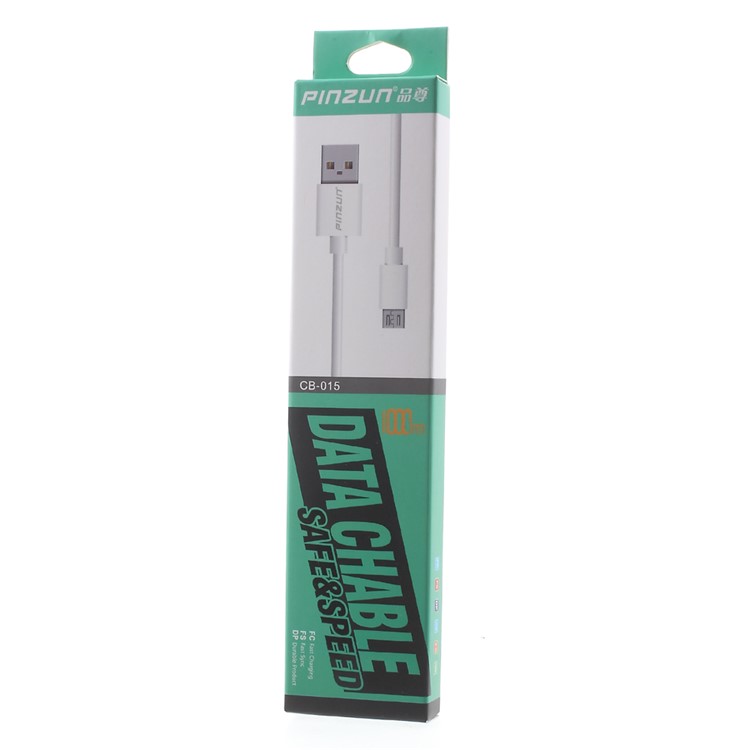 PINZUN CB-015 1m Micro USB Charge Sync Cable for Samsung Sony HTC-6