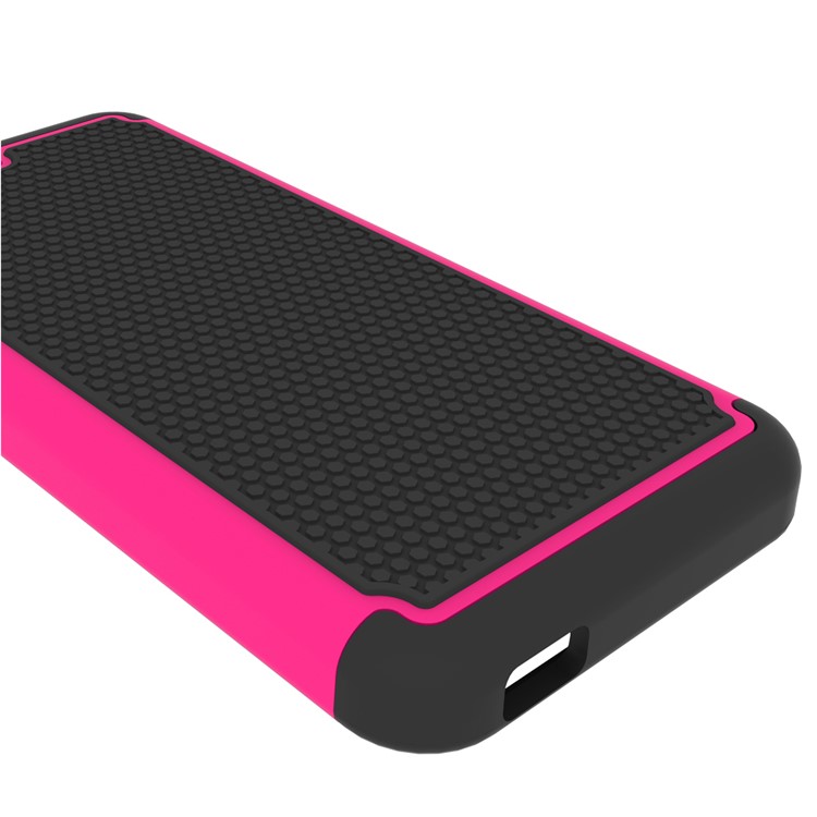 PC Silicone Phone Case for HTC Desire 626 Football Grain - Rose-4