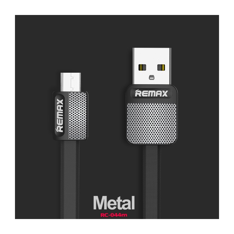 REMAX Micro USB Data Sync Charging Cable for Samsung Sony Huawei - Black-2