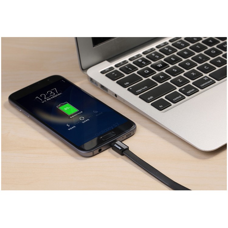 REMAX Micro USB Data Sync Charging Cable for Samsung Sony Huawei - Black-5
