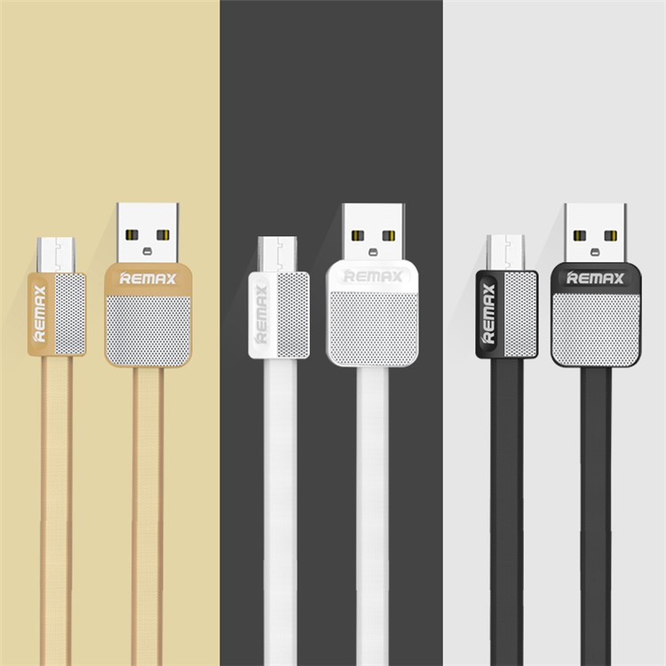 REMAX Micro USB Data Sync Charging Cord for Samsung Sony Huawei - White-4