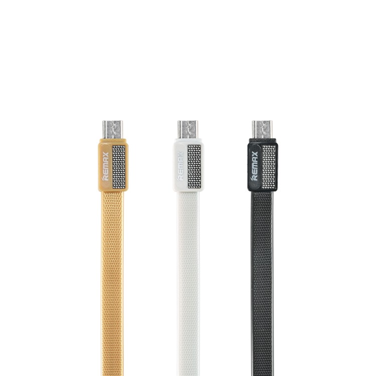 REMAX Micro USB Data Sync Charging Cord for Samsung Sony Huawei - White-5