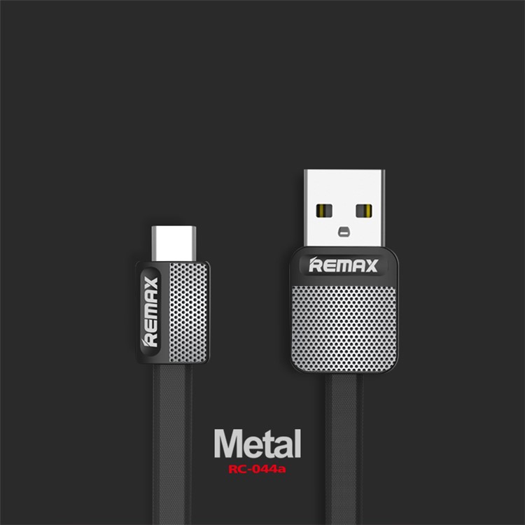 REMAX Type-C USB Data Sync Charging Cable for Samsung Huawei Xiaomi - Black-2