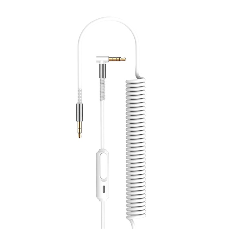 

JOYROOM S603 Wired Control 3.5mm Aux Pure Audio Cable with Mic - White