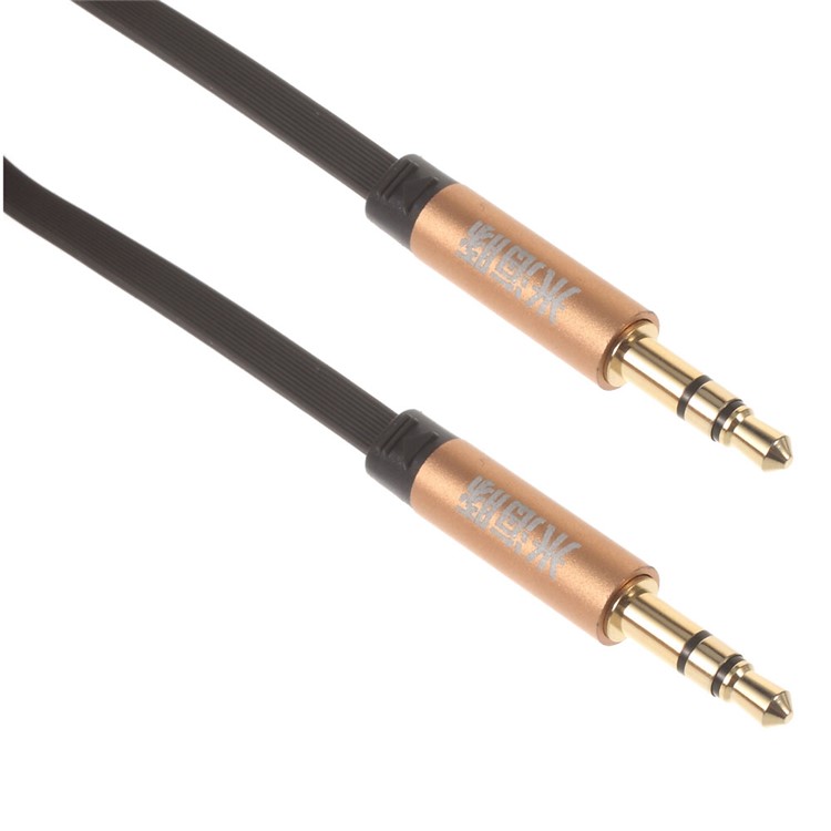 IHAITUN X305 3.5mm Male to Male Flat Audio Cable 1M-1