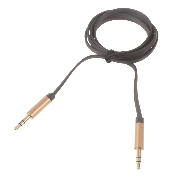 IHAITUN X305 3.5mm Male to Male Flat Audio Cable 1M-2