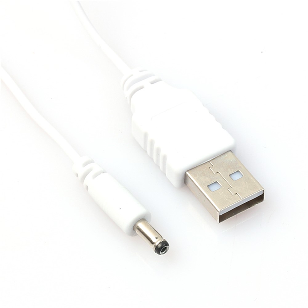 DC 3.5 x 1.35mm Male to USB Type-A Male Power Adapter Cable 1M-3