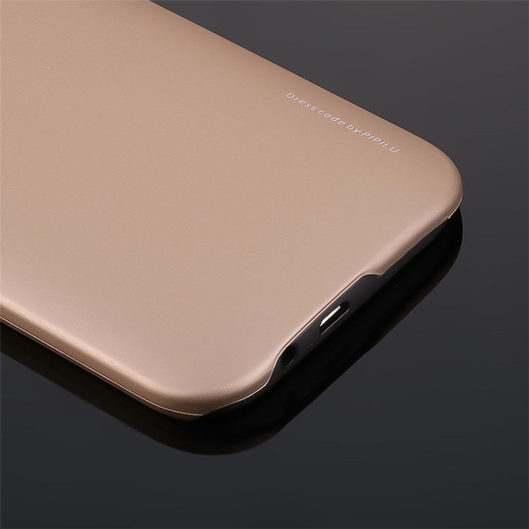 X-LEVEL Metallic Slim PC Case Protector for HTC One M8 - Gold-9