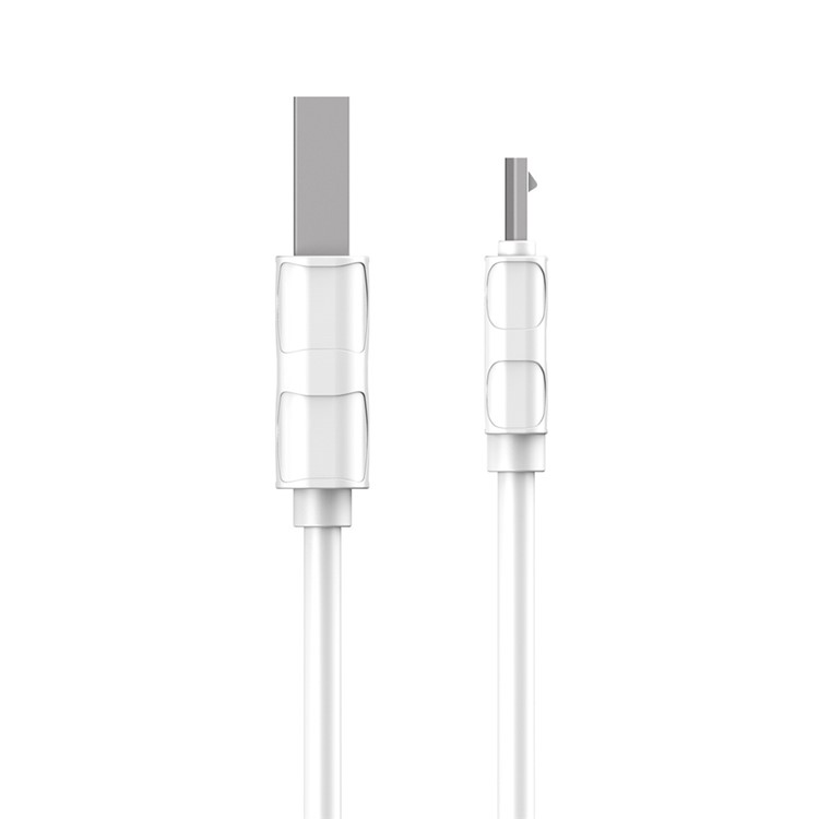 BASEUS Foam Pattern Micro USB Data Sync Charging Cord for Samsung Huawei - White-5