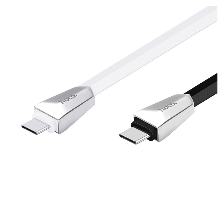 HOCO X4 Rhombic Reversible USB Type-c Data Transfer Charging Cable 1.2m for Samsung Galaxy Note7 - White-3