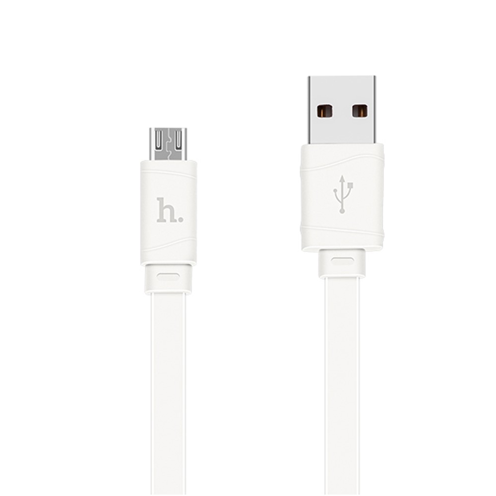 HOCO X5 Bamboo Micro USB Charge Data Sync Cable for Samsung Sony Huawei - White-1