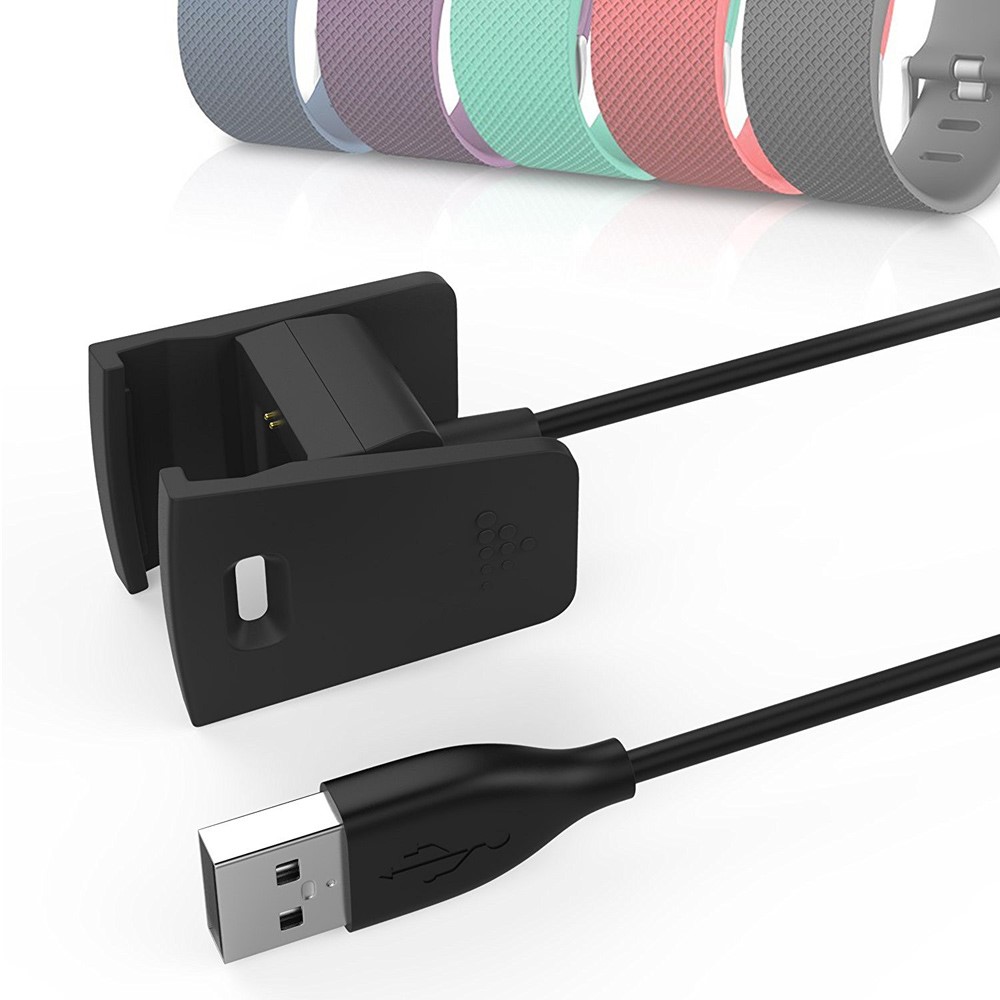 Replacement USB Charger Charging Cable Cradle Dock Adapter for Fitbit Charge 2 Smart Wristband-2