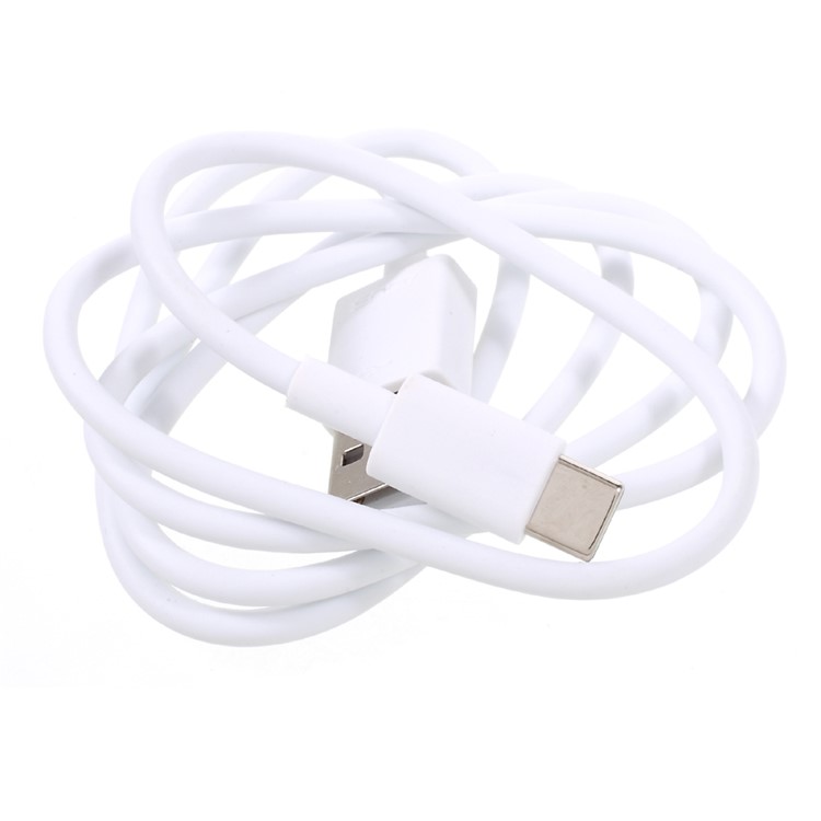 OEM ASUS 1m Type-C Round Data Charging Cable for Asus LG Sony etc - White-5