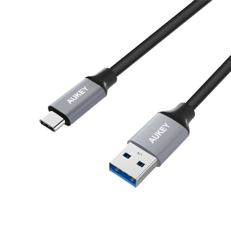 AUKEY CB-CD3 2M USB 3.0 to Type C Sync Charge Braided Nylon Cable for Xiaomi Mi 5/LG G5 Etc-4