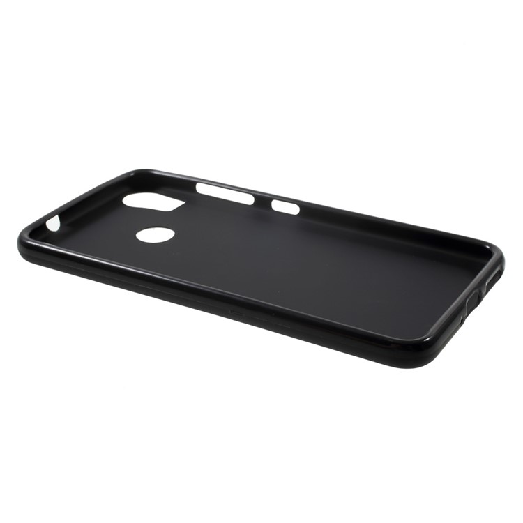 Matte Anti-fingerprint TPU Phone Case for HTC Desire 10 Pro - Black-3