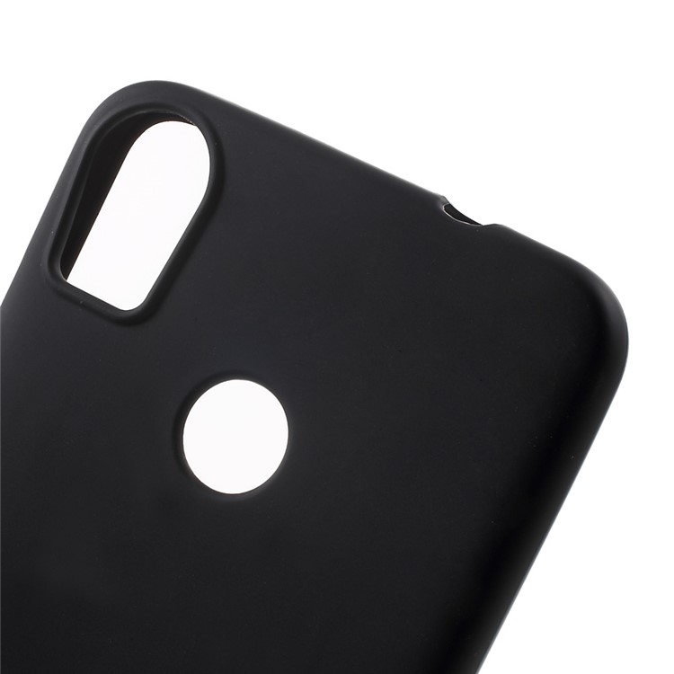 Matte Anti-fingerprint TPU Phone Case for HTC Desire 10 Pro - Black-5