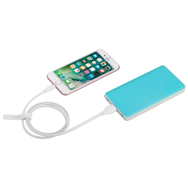 MOMAX 1M MFI Certified Lightning 8-pin Data Sync Charger Cable for iPhone/iPad/iPod - White-6