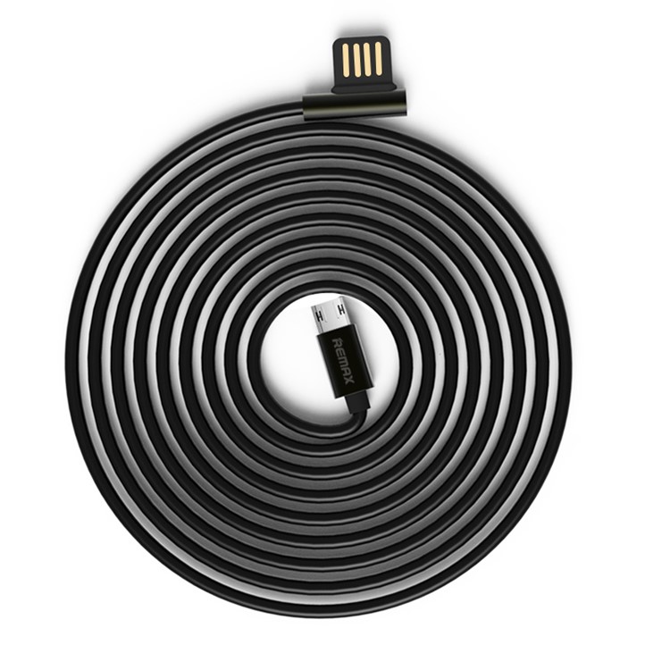 REMAX Emperor Series Micro USB Data Sync Charger Cable for Samsung HTC LG - Black-5