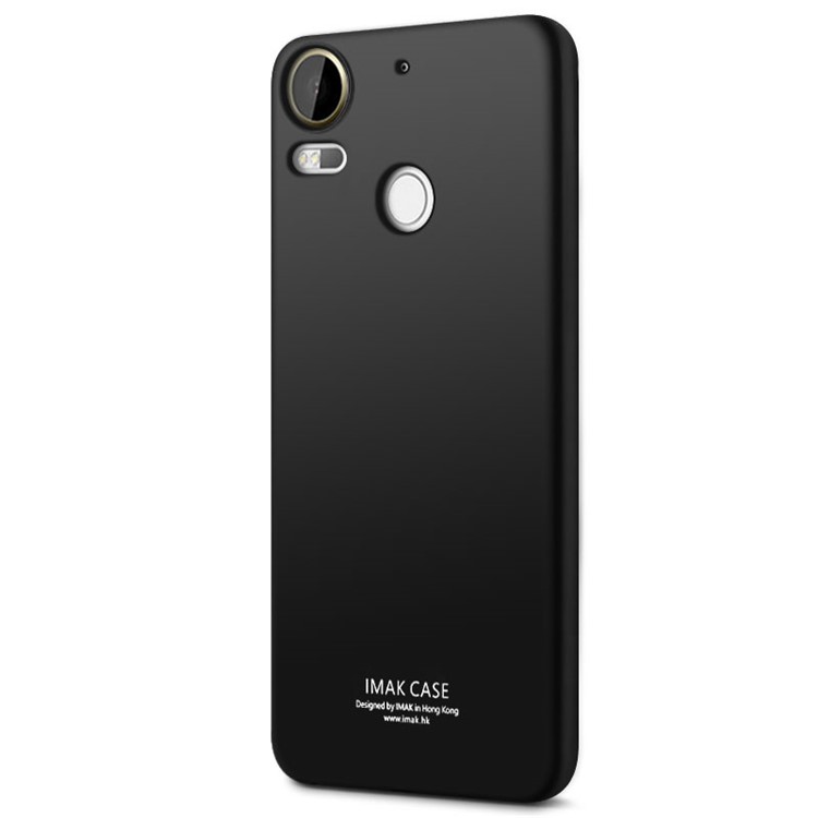 IMAK Silky Anti-scratch TPU Phone Case for HTC Desire 10 Pro + Screen Protector - Metal Black-3