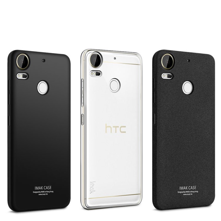 IMAK Clear Anti-scratch TPU Skin Case for HTC Desire 10 Pro + Screen Protector - Transparent-8