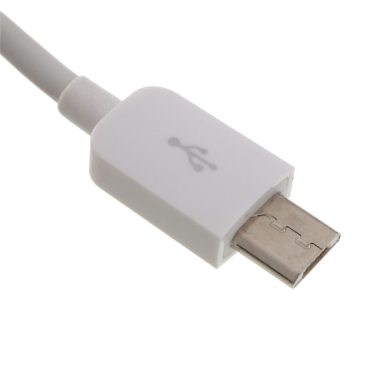 OEM HUAWEI Micro USB Data Sync Charge Cable 1A 1m/3.3ft for Huawei P9 Lite/Mate S Etc - White-3