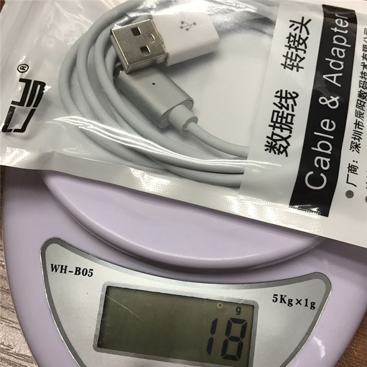 magnético USB tipo-C Cabo de carregamento para telefones celulares bloco etc - branco-10