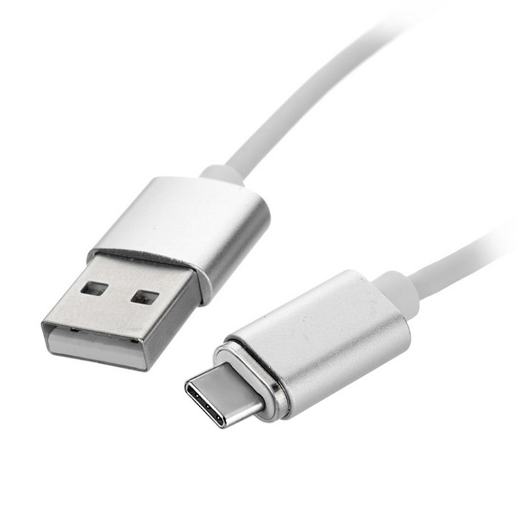 Magnetic USB-C Type-C Charging Cable for Cell Phones & Tablets etc - White-4