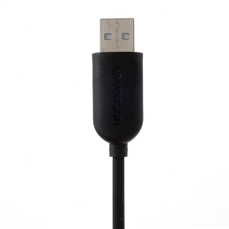 VORSON Micro USB Cable with Anti-interference Magnetic Ring (VCB-005) for Samsung Galaxy S7 - Black-6