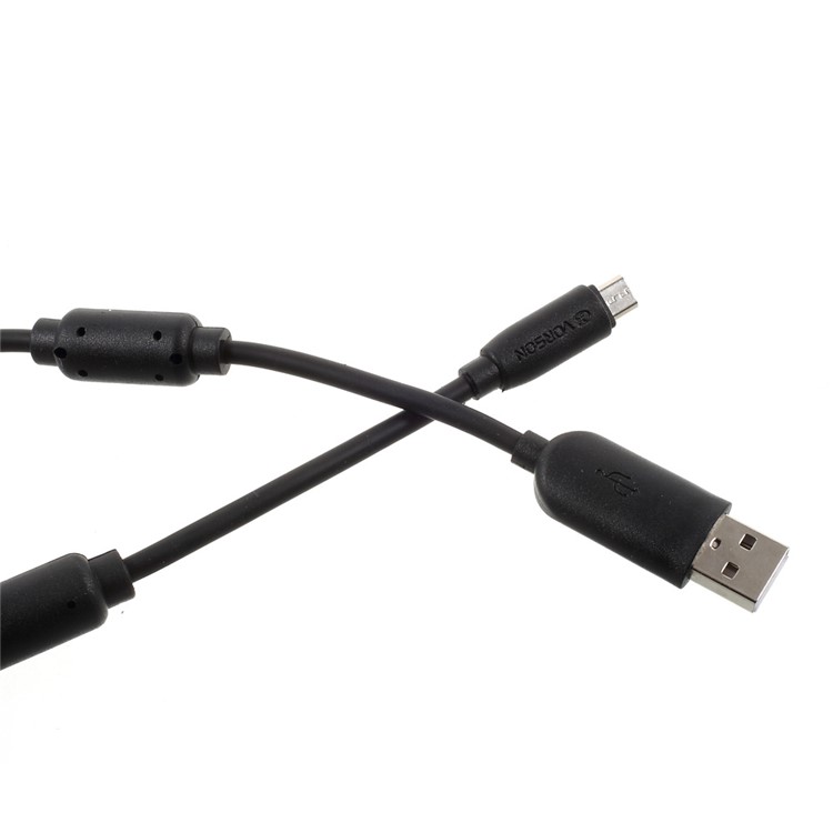 VORSON Micro USB Cable with Anti-interference Magnetic Ring (VCB-005) for Samsung Galaxy S7 - Black-9