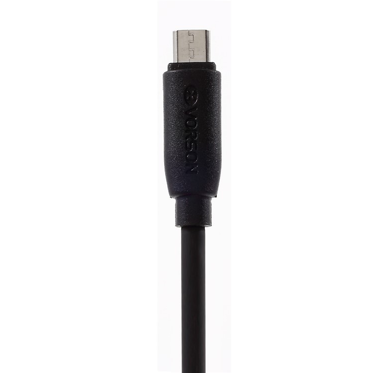 VORSON Anti-Freezing Micro USB Data Transfer Charge Cable 1m for Samsung Huawei Sony etc - Black-4