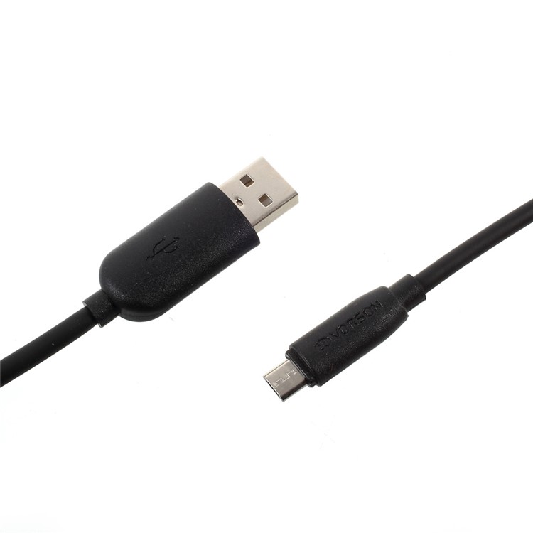 VORSON Anti-Freezing Micro USB Data Transfer Charge Cable 1m for Samsung Huawei Sony etc - Black-9