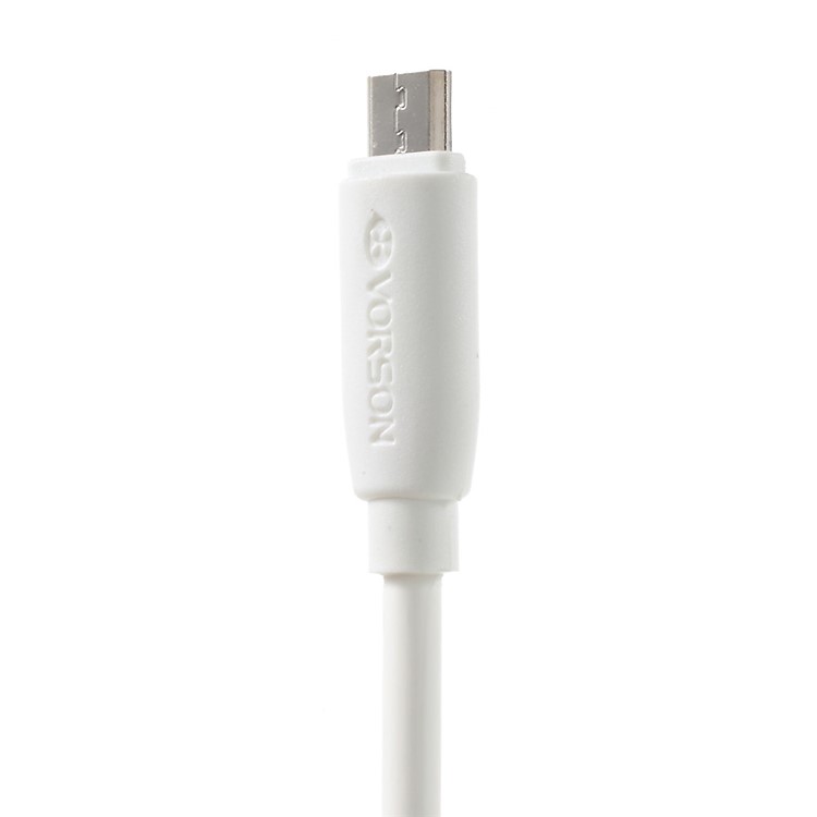 VORSON 1m Anti-Freezing Micro USB 2.0 Charging Data Sync Cable for Samsung Huawei Sony etc - White-4