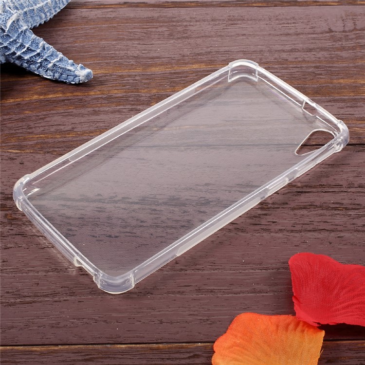Non-slip Inner Glossy Outer TPU Gel Phone Case for HTC Desire 828-2