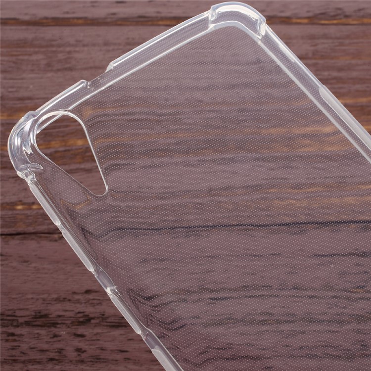 Non-slip Inner Glossy Outer TPU Gel Phone Case for HTC Desire 828-3
