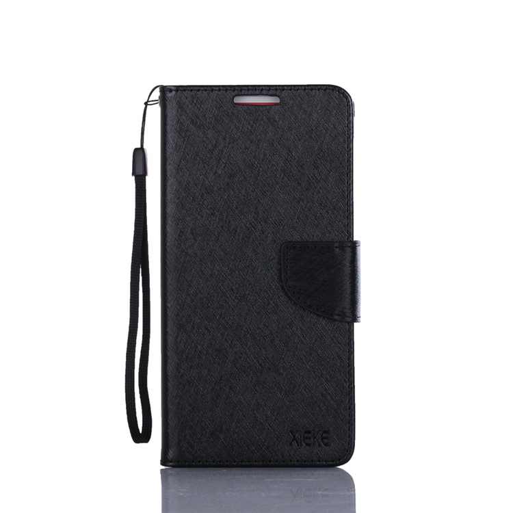 XIEKE Moon Poem for HTC Desire 830 Wallet Stand Leather Phone Casing - Black-2