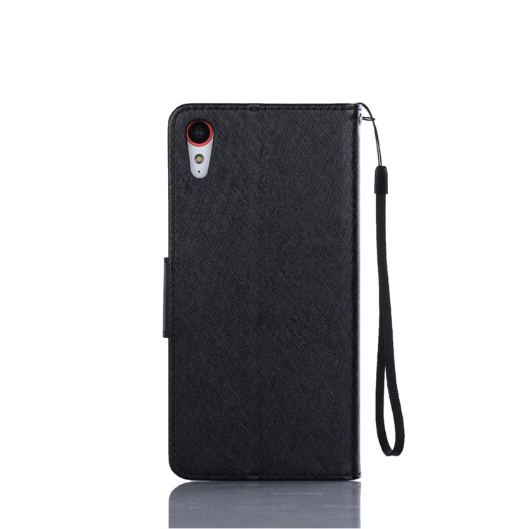 XIEKE Moon Poem for HTC Desire 830 Wallet Stand Leather Phone Casing - Black-3