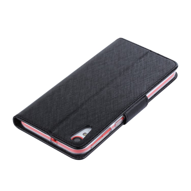 XIEKE Moon Poem for HTC Desire 830 Wallet Stand Leather Phone Casing - Black-4