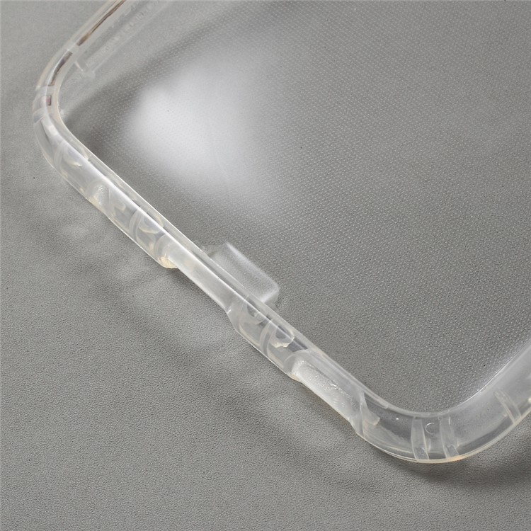 Drop-proof Clear TPU Back Phone Casing for HTC U Play - Transparent-4