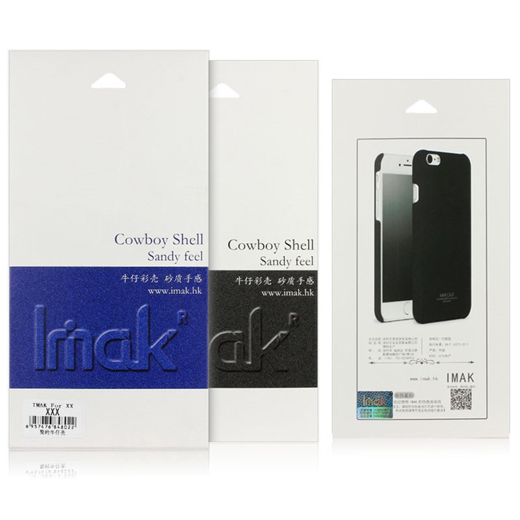 IMAK Finger Ring Holder Matte PC Case + Screen Protector for HTC U Ultra Ocean Note - Black-9